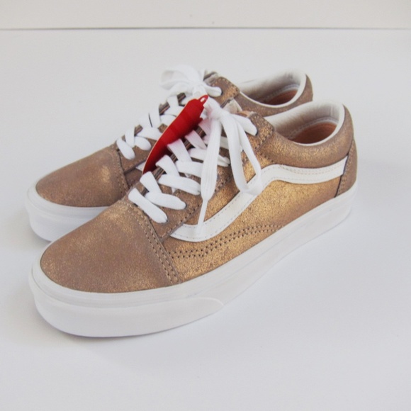rose gold vans old skool